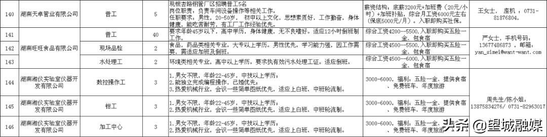 長沙望城最新招聘信息概覽