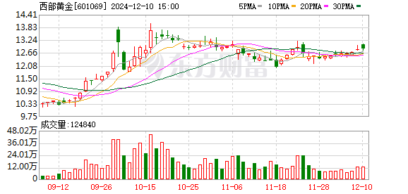 西部黃金最新消息